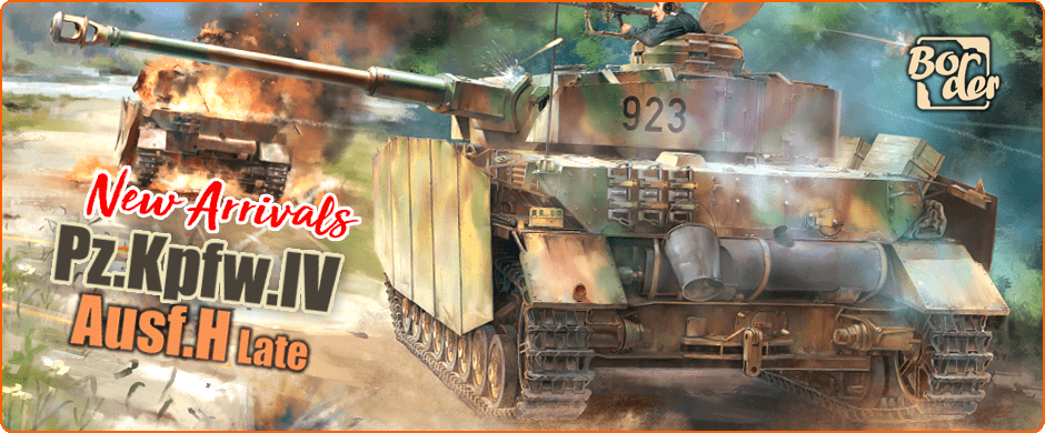 Border Model BT-050 1/35 Pz.Kpfw. IV Ausf.H Late Medium Tank