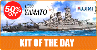 Kit of the Day: Fujimi 61000 1/500 (No.1) IJN Battleship Yamato