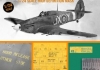 1/24 Hawker Hurricane Mk.IIc Markings &Stencil for Trumpeter