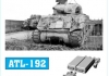 1/35 Sherman T-51 Type Metal Tracks with Duckbill Extension