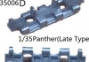 1/35 WWII German Panther Late Production /Panther Metal Tracks w/Single Pins