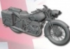 1/32 WWII British Norton WD 16H Motorcycle