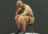 1/35 Soldier Sitting on Grenades - Liang Model #F006