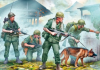 1/35 Vietnam War Dog Patrol (4 figures and 1 dog)