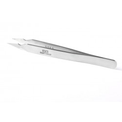 Vallejo Hobby Tools - Flat Rounded Stainless Steel Tweezers