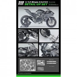 Top Studio 1/12 Kawasaki Ninja H2R Detail-up Set for Tamiya #14131 | BNA  Model World