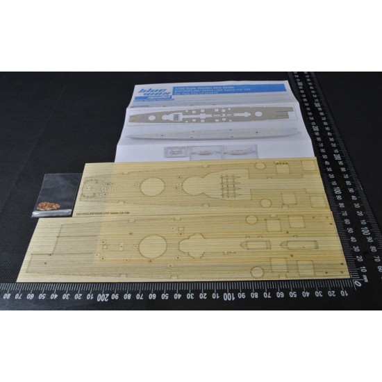 1/350 USS Salem CA-139 Wooden Deck for Very Fire kit #VF350919