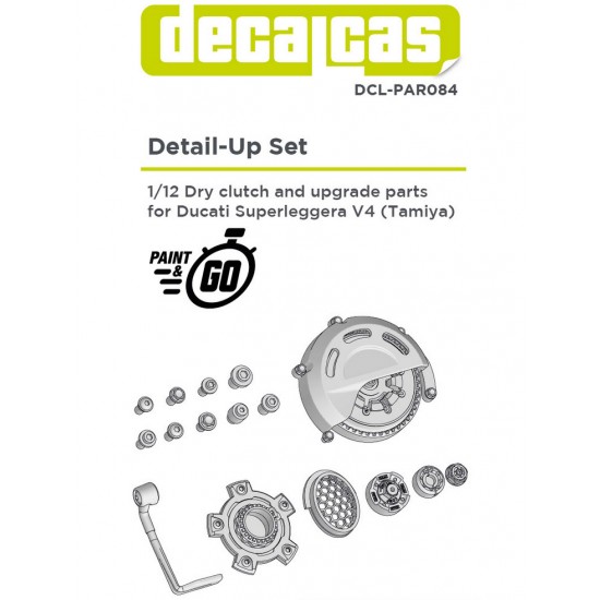 1/12 Ducati Superleggera Detail up set for Tamiya #14140