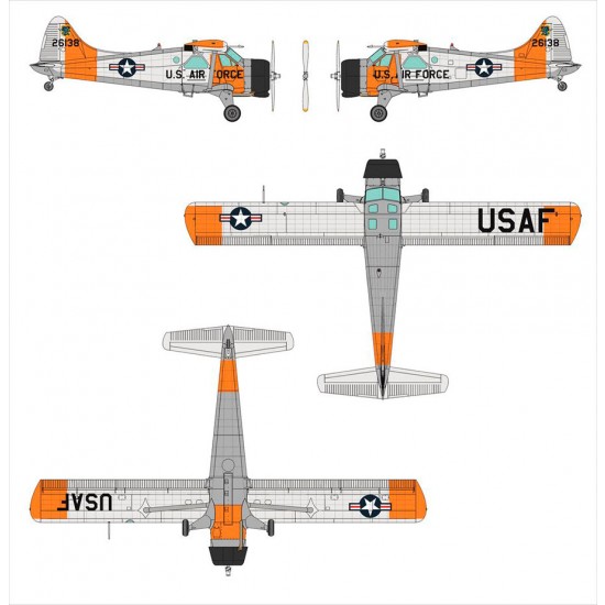 1/48 de Havilland L-20A/U-6A Beaver