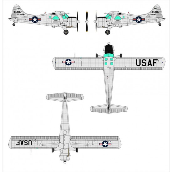 1/48 de Havilland L-20A/U-6A Beaver