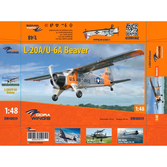 1/48 de Havilland L-20A/U-6A Beaver