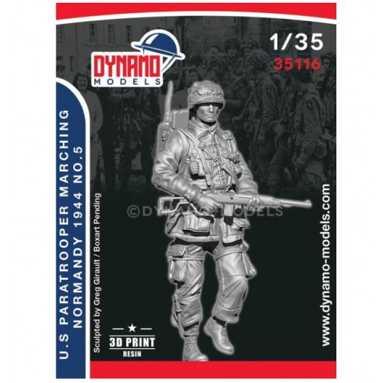 1/35 US Paratrooper Radio Marching (Normandy 1944) No.5