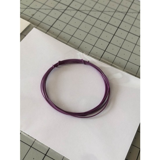 Purple Cable/Flexible Wires (dia. 0.55mm, length: 1m)