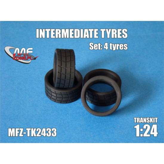 1/24 18'' Intermediate Tyres 4pcs