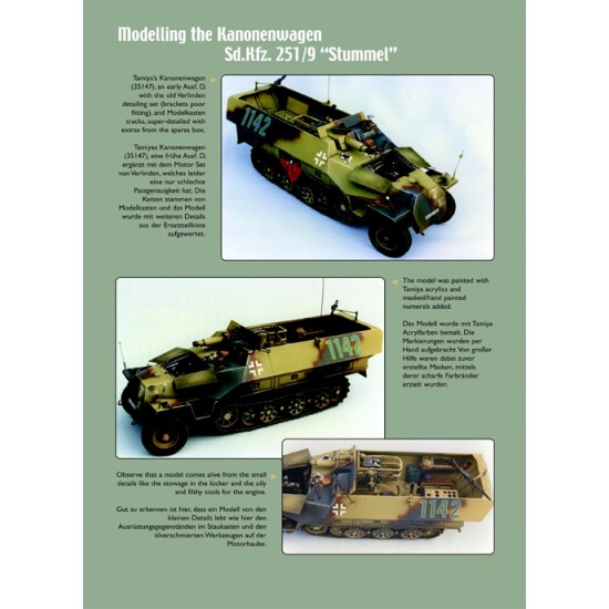 Nuts & Bolts Vol.21 - SdKfz.251/9 Kanonenwagen Stummel (100 pages, photos & drawing)