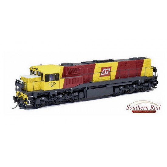 HO Scale 12mm QR High Nose QR Bronco Livery #2415 Locomotives 1994-04 w/Sound