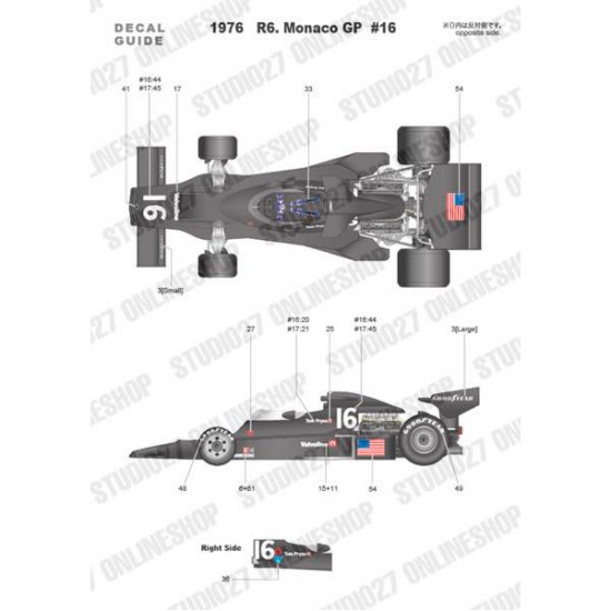 1/20 Shadow DN5B Monaco/Germany 1976 [Multi Material Kit]