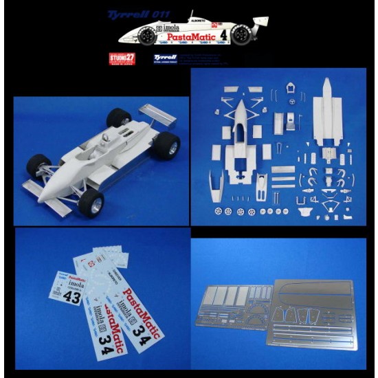 1/20 Tyrrell 011 GP of USA Las Vegas 1981 [Multi Material Kit]