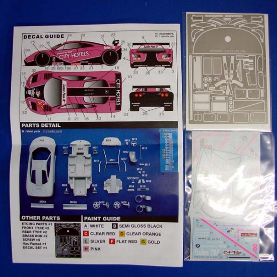 1/24 McLaren F1-GTR #8 TBF Suzuka 1996 [Multi Material Kit]