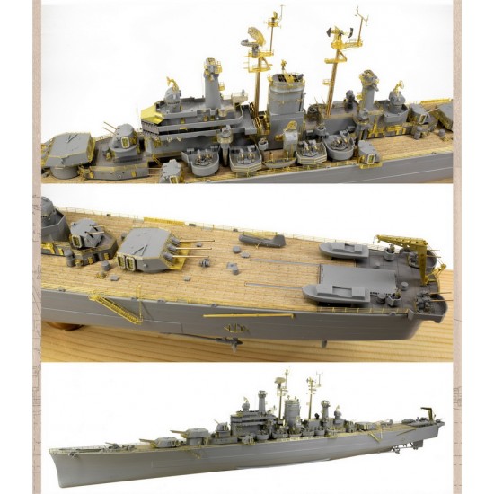 1/350 USS Salem (CA-139) Des Moines-class Heavy Cruiser [Deluxe Edition]