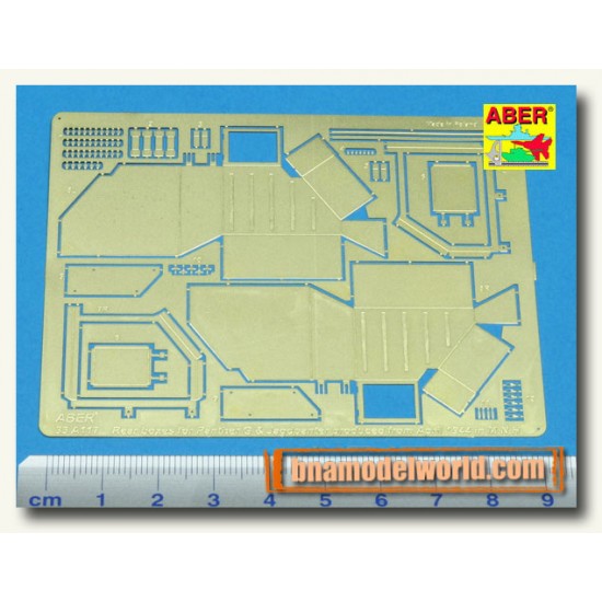 Rear Boxes for 1/35 Panther G & Jagdpanther from April 1944 in M.N.H.