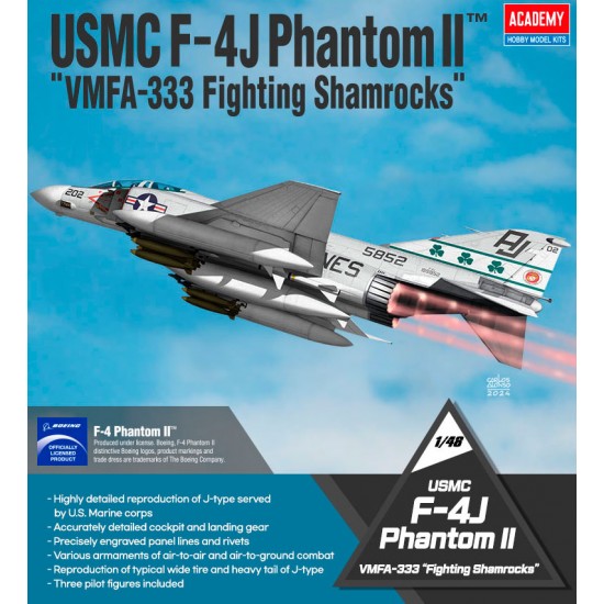 1/48 USMC F-4J Phantom II 'VMFA-333 Fighting Shamrocks'