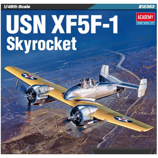 1/48 USN Grumman XF5F-1 Skyrocket Naval Fighter