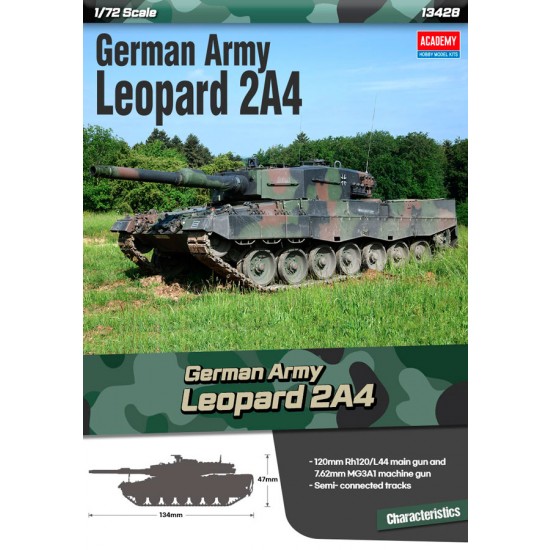 1/72 German Army Leopard 2A4 Main Battle Tank