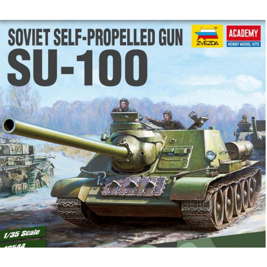 1/35 Soviet Union SU-100 Self-propelled Howitzer