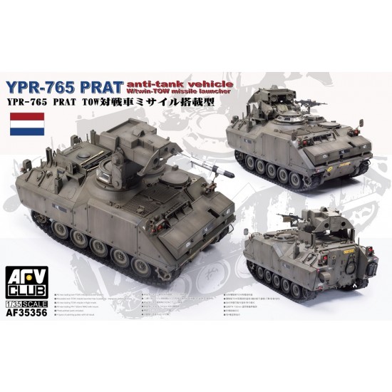 1/35 YPR-765 PRAT Anti-tank Vehicle w/Twin-TOW Missile Launcher