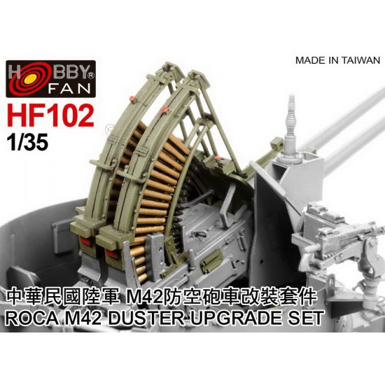 1/35 ROCA M42 Duster Upgrade Detail Set for AFV Club #AF35042