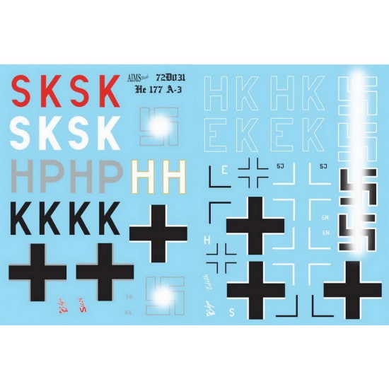 1/72 Heinkel He-177A-3 [He-177A-5] Decals