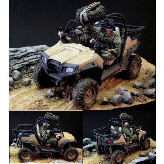 1/35 Polaris RZR SW w/Special Forces Crews