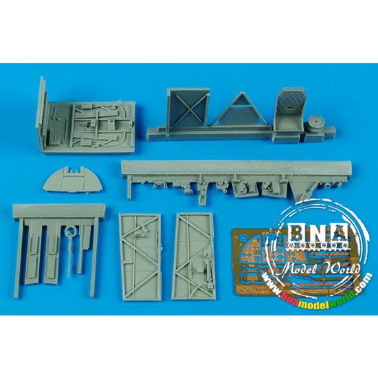 1/48 Hawker Typhoon Mk.IB Car Door Cockpit Set for Hasegawa kit