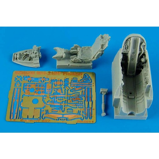 1/48 Mikoyan-Gurevich MiG-21MF Cockpit Set for Eduard kit