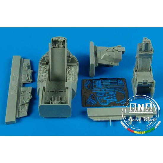 1/48 F-16C Barak Block 40 Cockpit Set for Kinetic kit