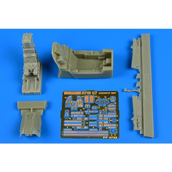 1/48 IAI Kfir C7 Cockpit Set for Avantgarde Model Kits