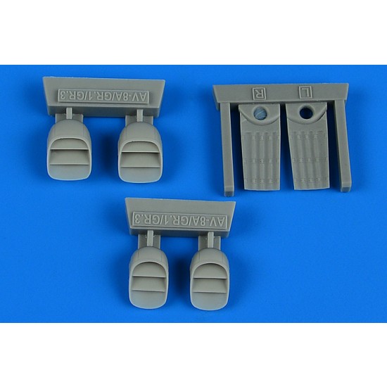 1/72 Hawker Siddeley Harrier AV-8A/GR.1/GR.3 Exhaust Nozzles for Airfix kits