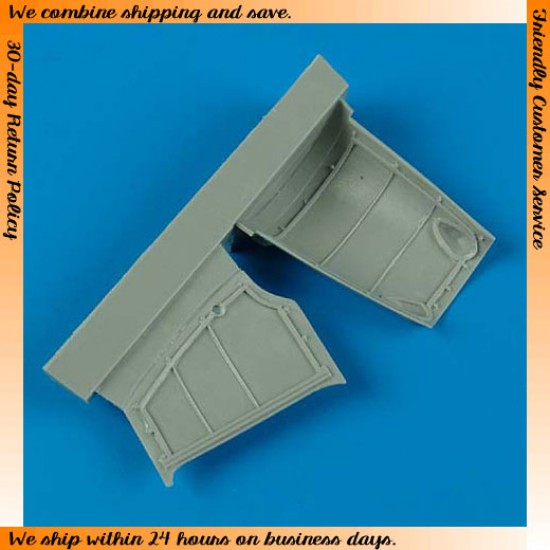 1/48 Hawker Hurricane Mk.I Engine Covers for Italeri / Tamiya kits 