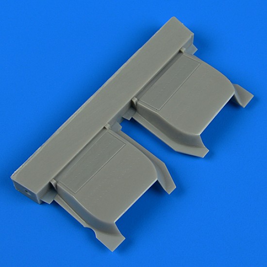 1/48 Messerschmitt Bf 109E Correct Radiators for Eduard kit