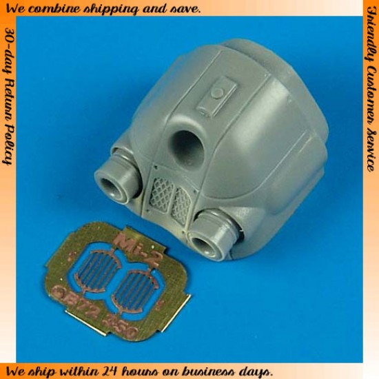 1/72 Mil Mi-2 Hoplite Air Intake for HobbyBoss kits 