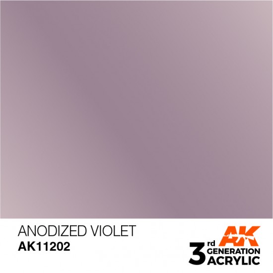 Acrylic Paint (3rd Generation) - Anodized Violet (Metallic Colours, 17ml)