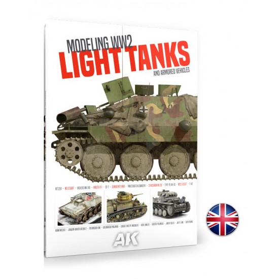 WWII Modeling Light Tanks and Armoured Vehicles (English)