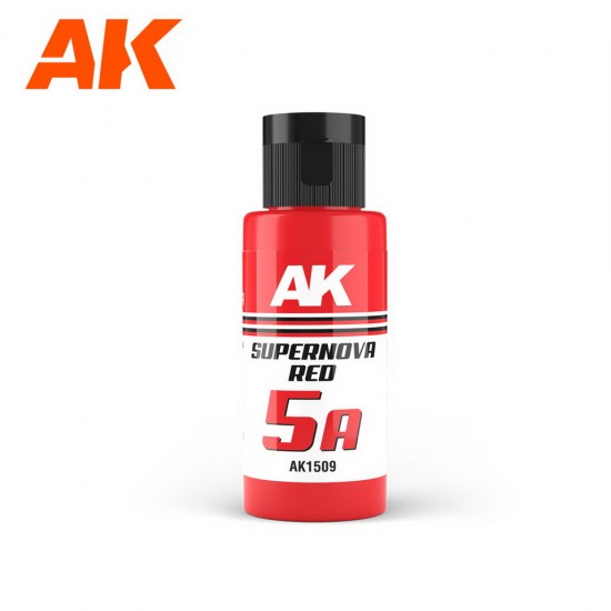 Acrylic Paint - Dual Exo 5A #Supernova Red (60ml) for Gunpla/Sci-Fi/Mecha/Robots