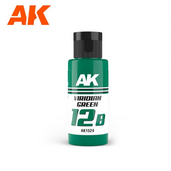 Acrylic Paint - Dual Exo 12B #Viridian Green (60ml) for Gunpla/Sci-Fi/Mecha/Robots