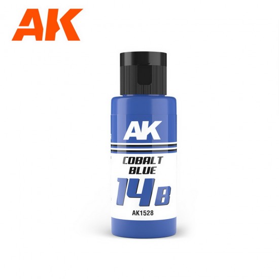 Acrylic Paint - Dual Exo 14B #Cobalt Blue (60ml) for Gunpla/Sci-Fi/Mecha/Robots