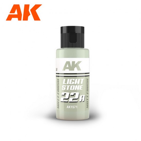 Acrylic Paint - Dual Exo Scenery 22A #Light Stone (60ml, matte finish) for Gunpla/Sci-Fi