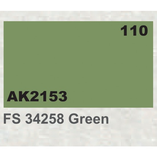 Acrylic Paint - FS 34227 Green (17ml)