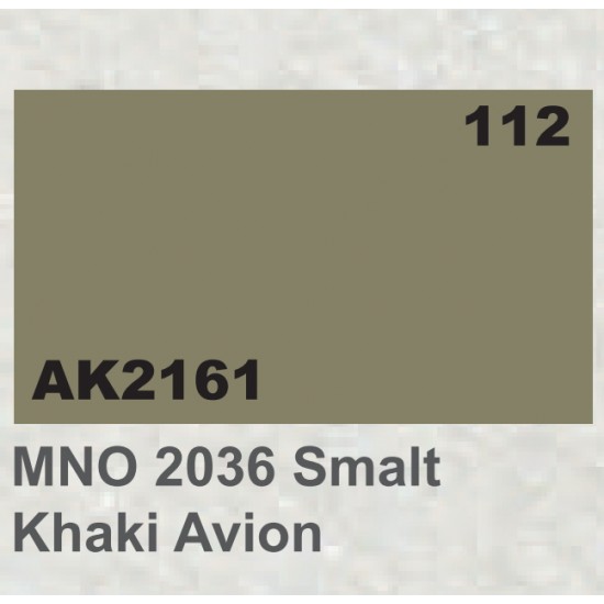 Acrylic Paint - MNO 2036 Smalt Khaki Avion (17ml)