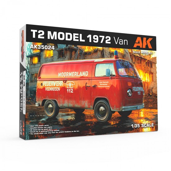 1/35 Volkswagen Type 2 T2 Model 1972 Van